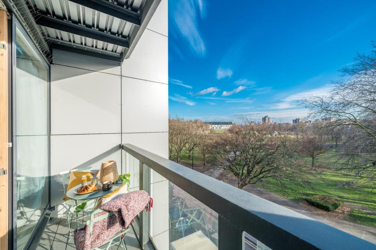לונדון 2 Bedroom Apartment With Park Views Shoreditch מראה חיצוני תמונה